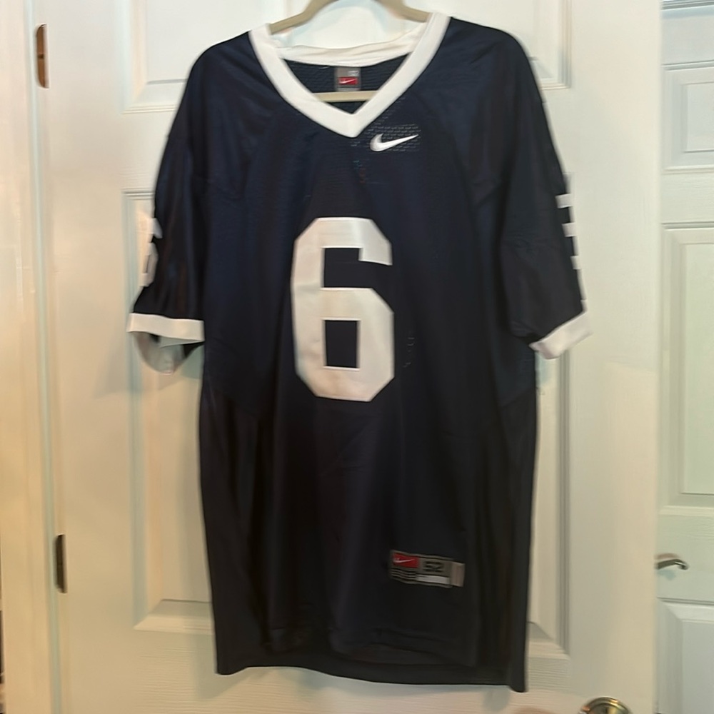 NWT NIKE PENN STATE 6 Jersey. Size 52